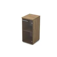 Пенал со стеклом низкий Gloss 9П.023.2