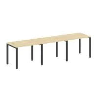 Рабочая станция на 3 раб.места на П-образном м/к Metal System БП.СМ-3.1