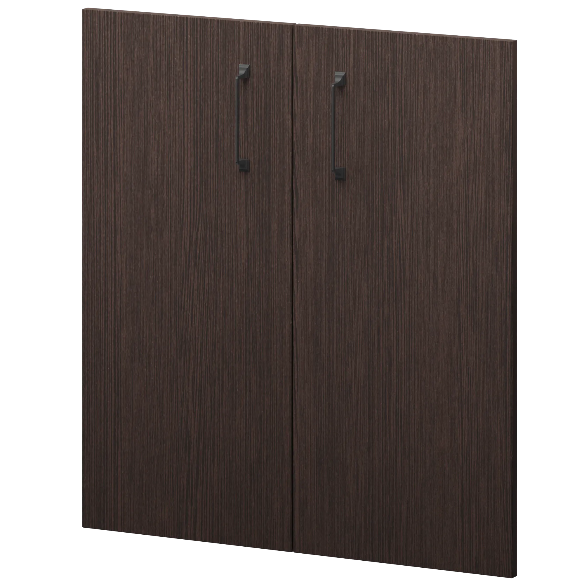 Комплект дверей ЛДСП низких Приоритет К-976 Дуб Венге