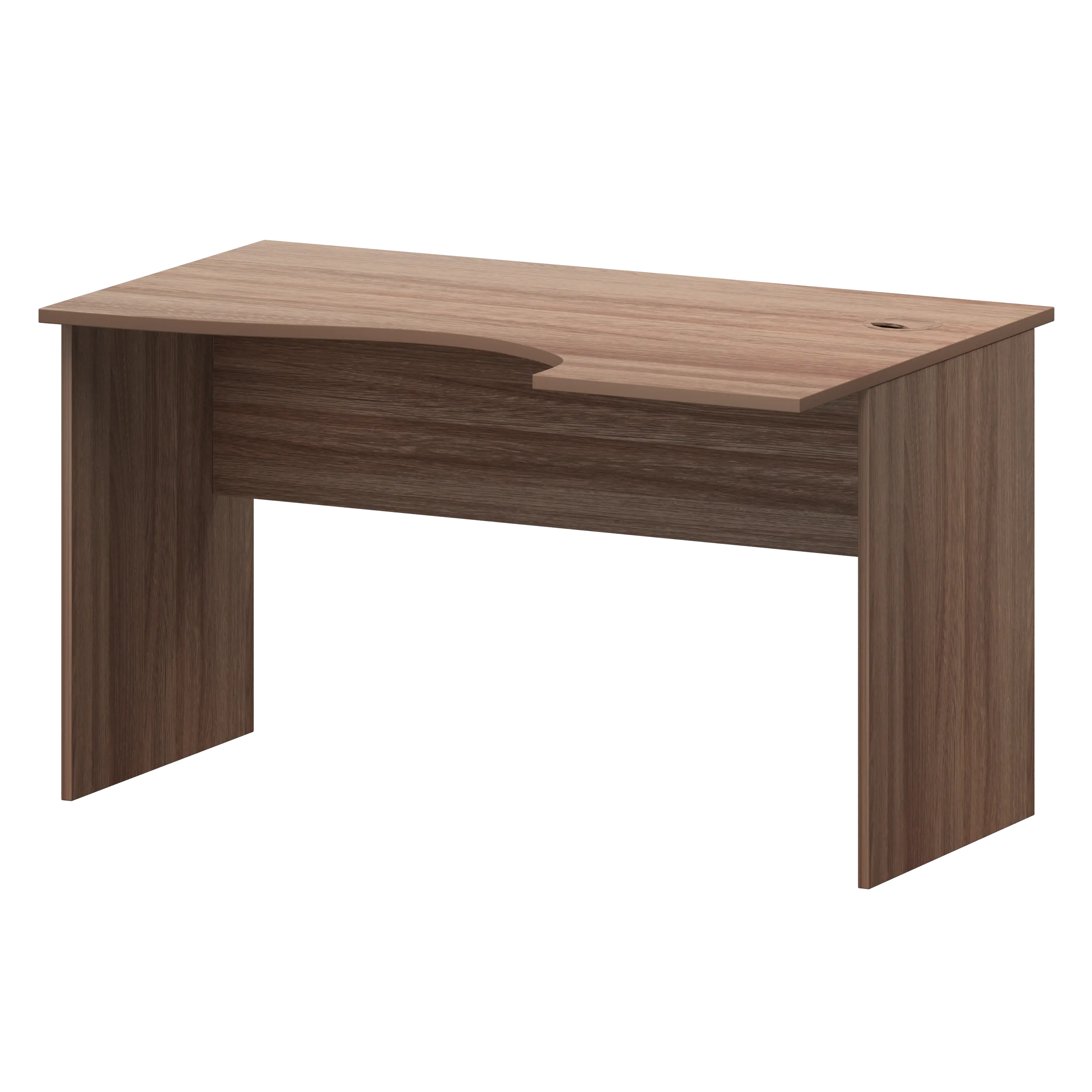 Стол криволинейный правый Арго А-200 R Темный шимо