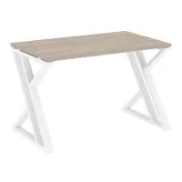 Стол рабочий на Z-образных опорах VR.L-SRZ-2.7 (дуб аттик/белый)