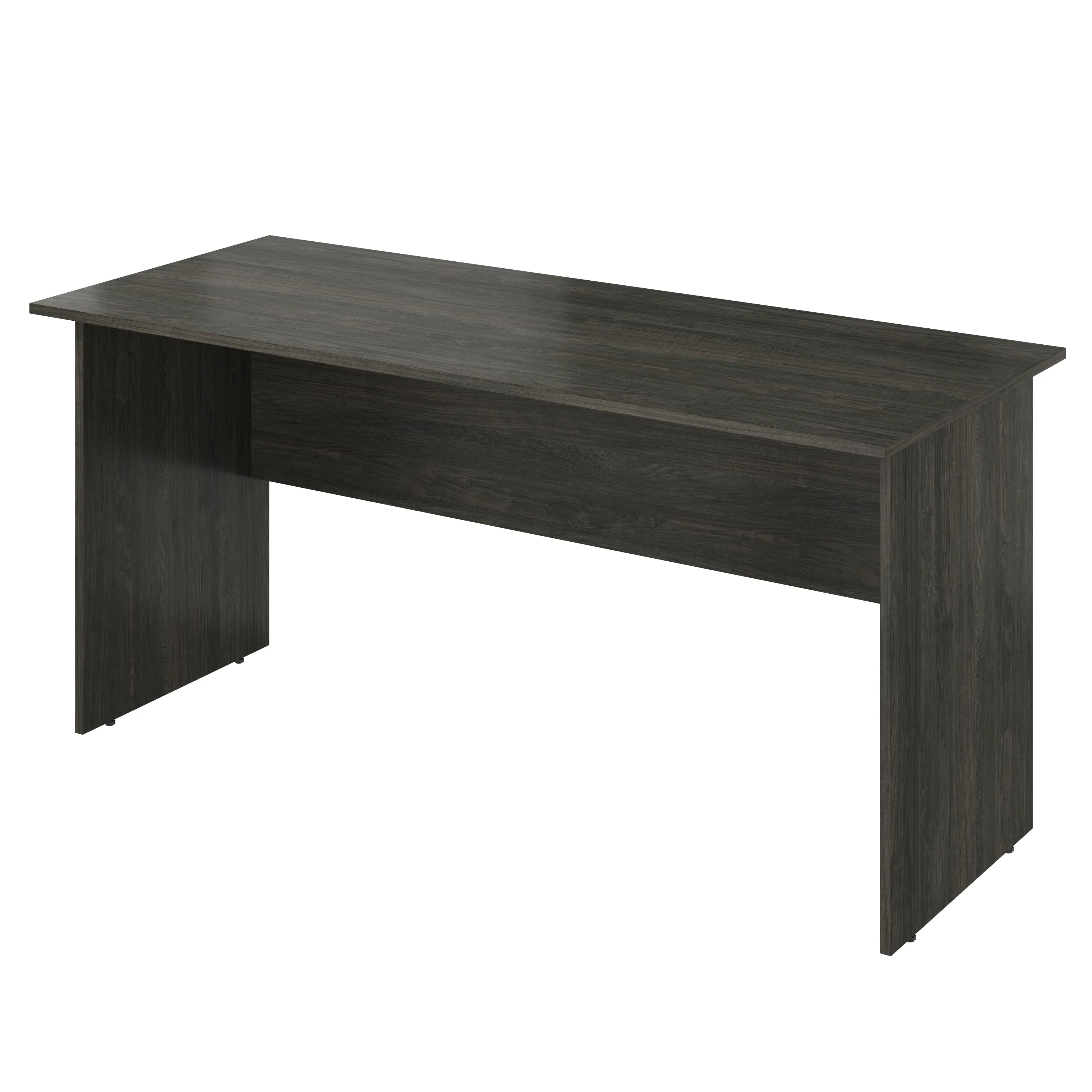 Стол офисный прямой Канцлер КЦ03.12 дерево карбон