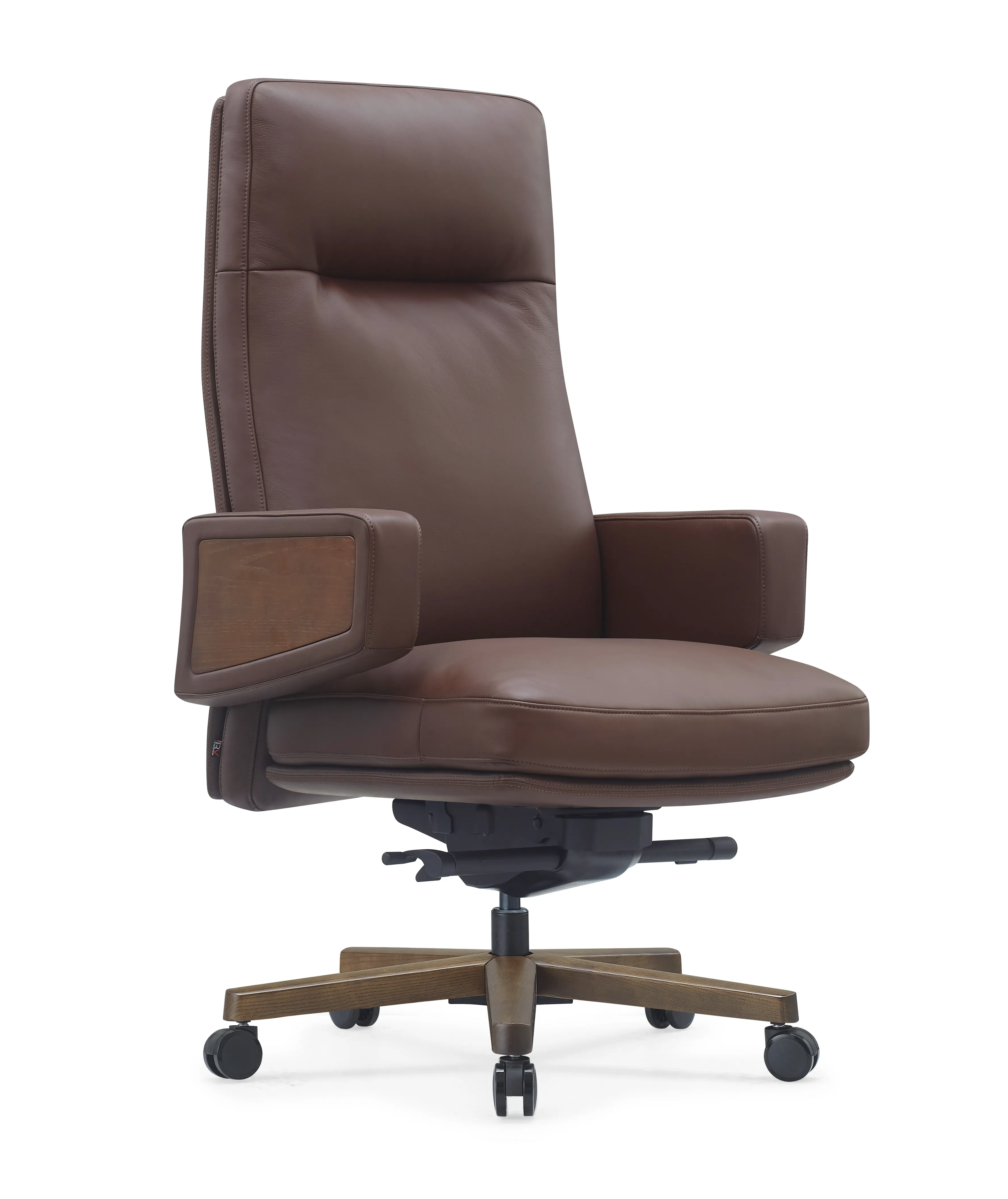 Кресло RV DESIGN Rafael (A2119) кожа коричневая