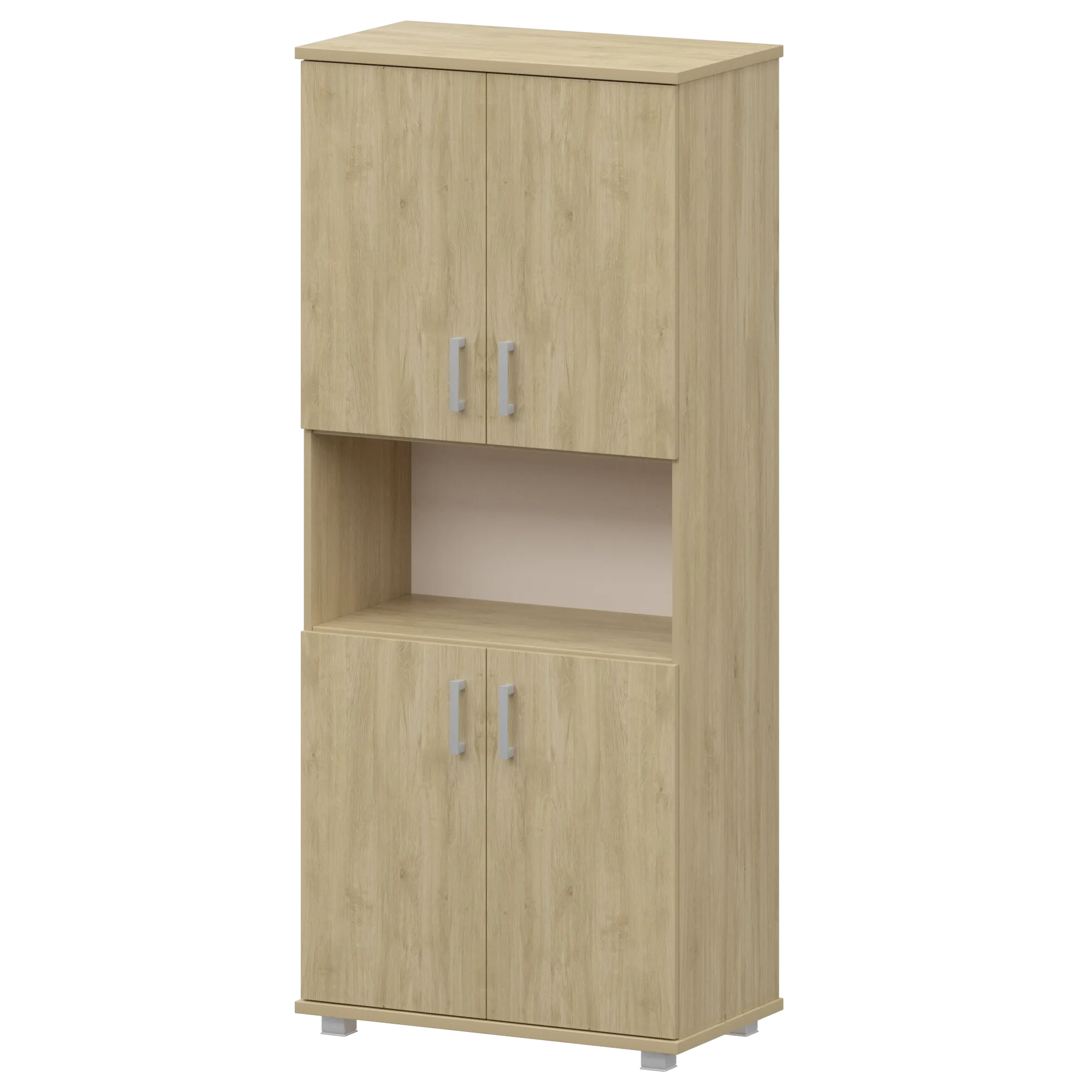 Шкаф Аргентум НТ-580+НТ-600.2 (2 комплекта) Баттл Рок