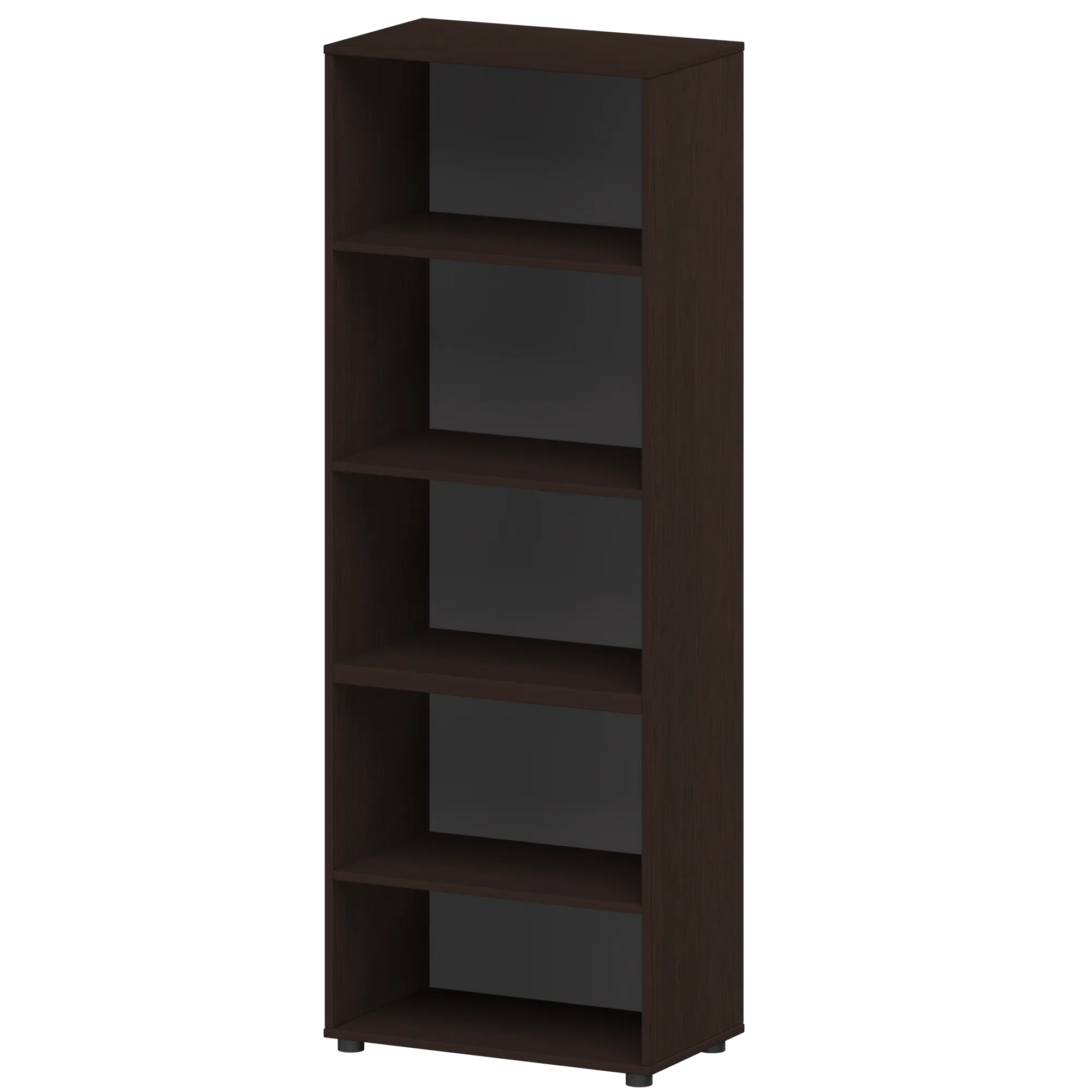 Стеллаж высокий широкий Приоритет К-934 Дуб венге