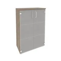 Шкаф средний широкий (2 средних фасада стекло) ONIX O.ST-2.4