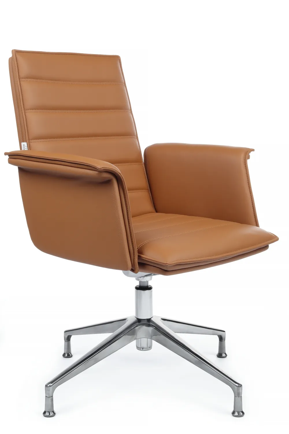 Кресло RV DESIGN Rubens-ST (C1819-2) кожа светло-коричневая