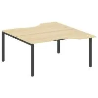 Рабочая станция криволинейная на П-образном м/к Metal System БП.РАС-СА-2.1