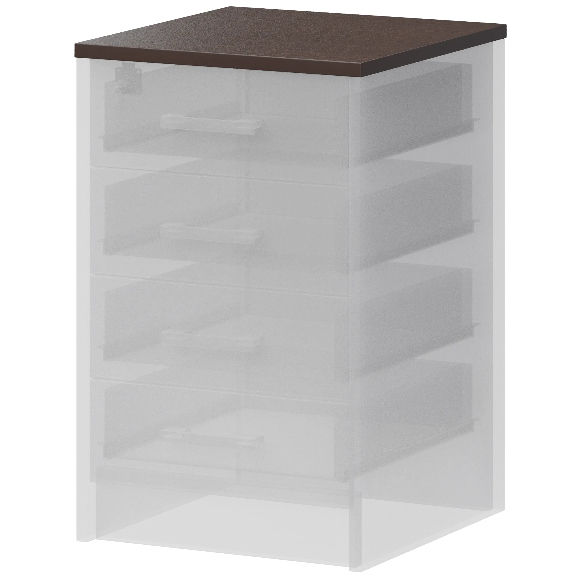 Крышка к тумбе приставной (АТ-05) Арго А-705 Дуб венге