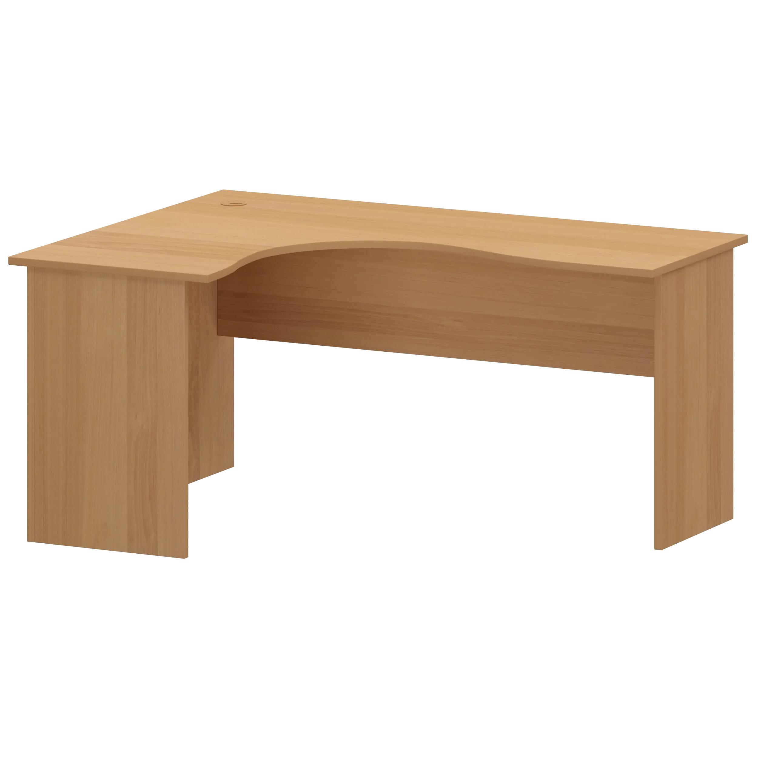 Стол криволинейный левый Арго А-206.60 L Ольха