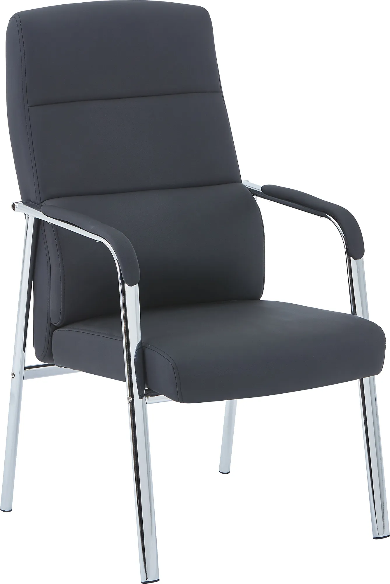 Кресло Everprof City экокожа черная