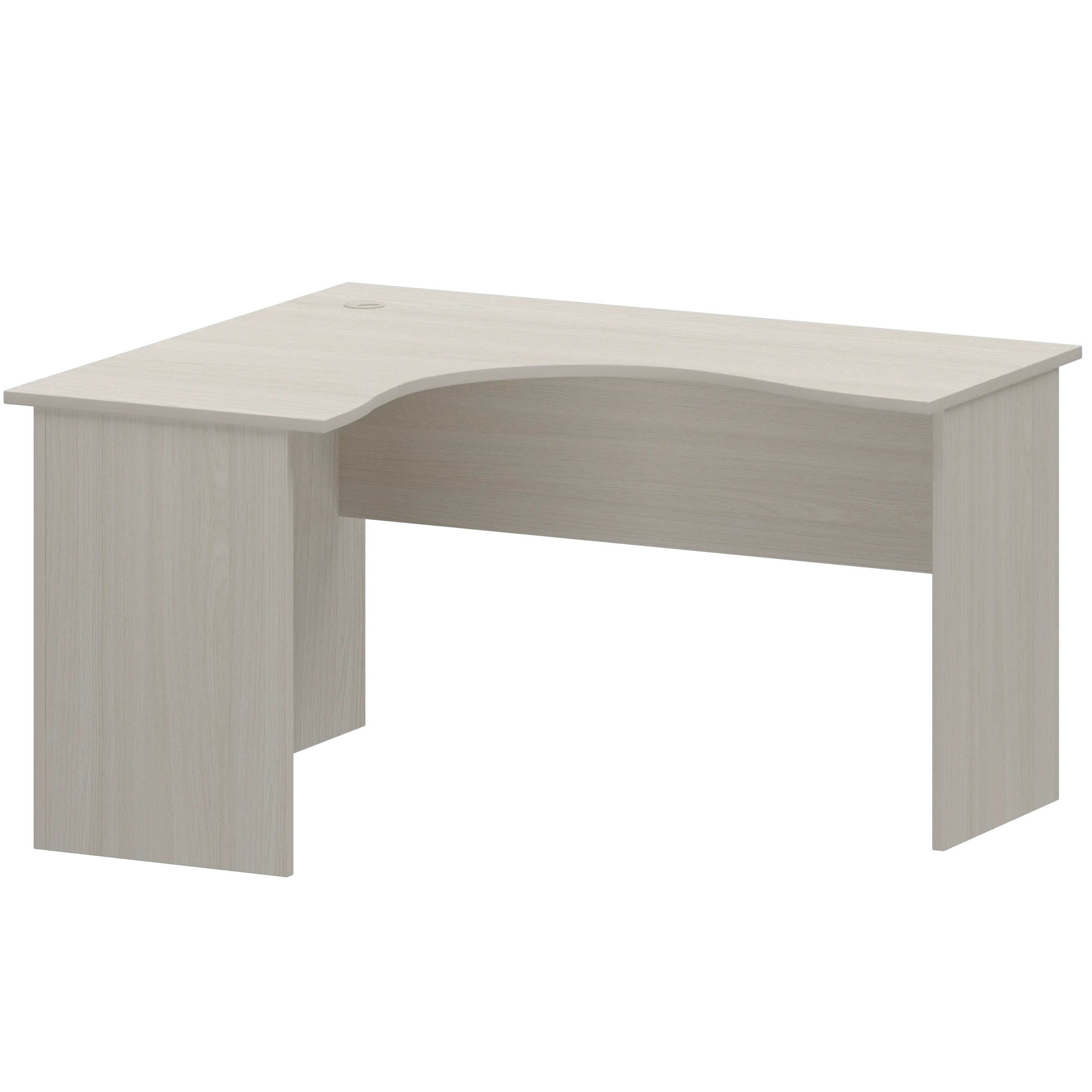 Стол криволинейный левый Арго А-204.60 L Ясень шимо