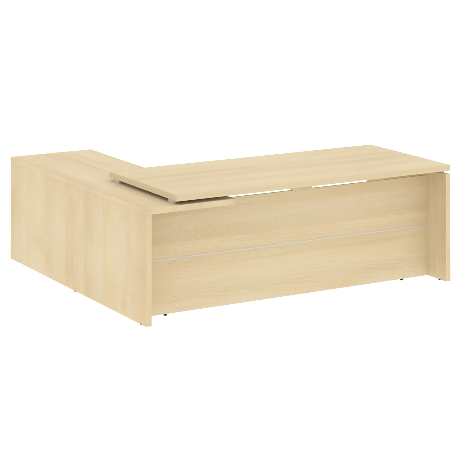 Стол руководителя угловой, правый Yalta LT.C-22 R акация лорка