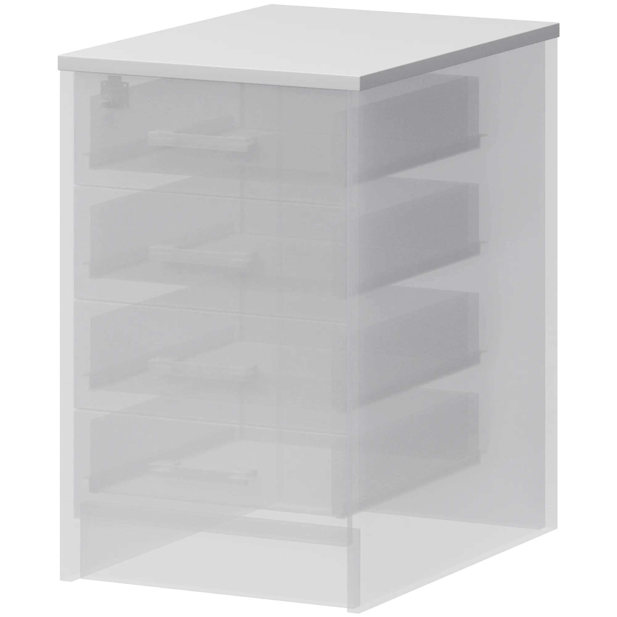 Крышка к тумбе приставной (АТ-07) Арго А-707.60 Белый