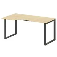 Стол криволинейный левый на О-образном м/к Metal System БО.СА-1 Л