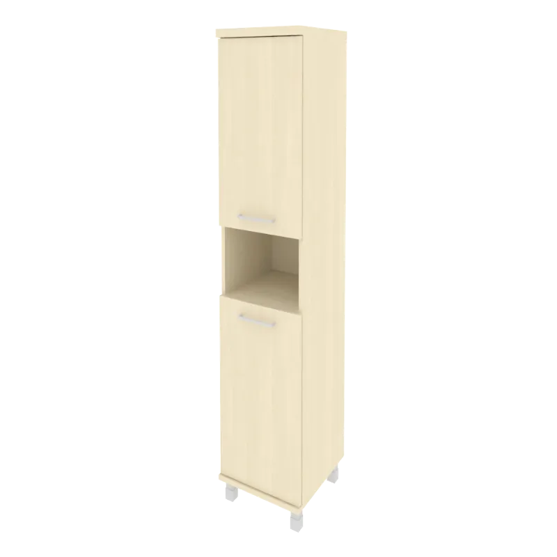 Шкаф высокий узкий правый First KSU-1.5(R) (клён)