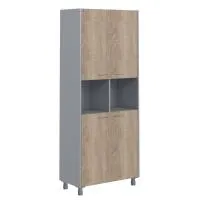 Шкаф с 2-мя комплектами глухих малых дверей Offix New OHC 87.4