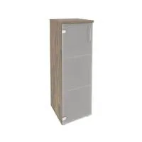 Шкаф средний узкий левый (1 средний фасад стекло) ONIX O.SU-2.4(L)