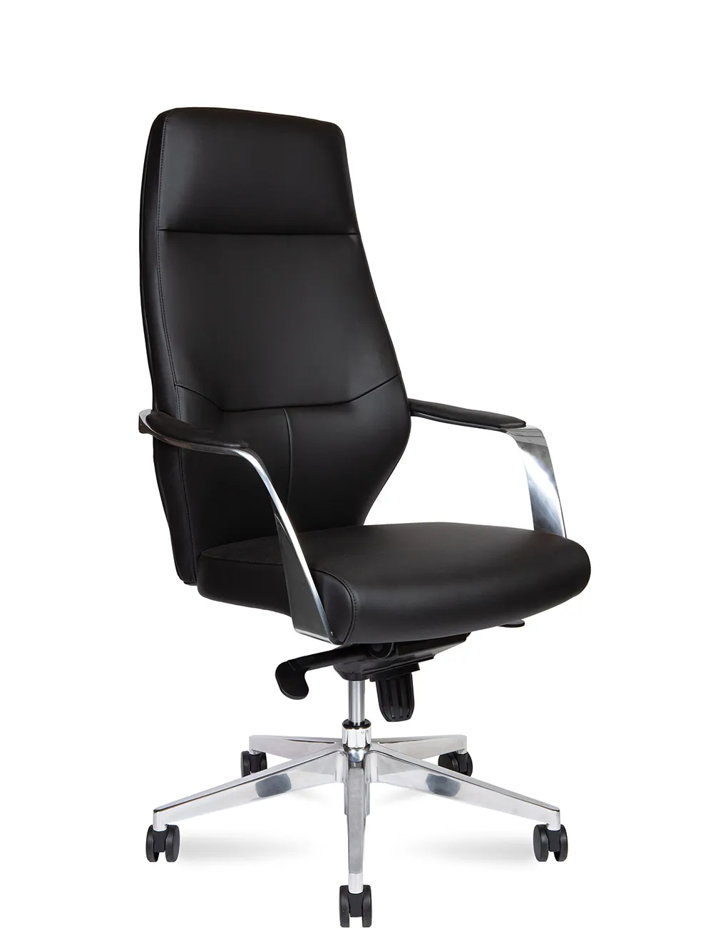 Кресло Norden Capital Black черная экокожа