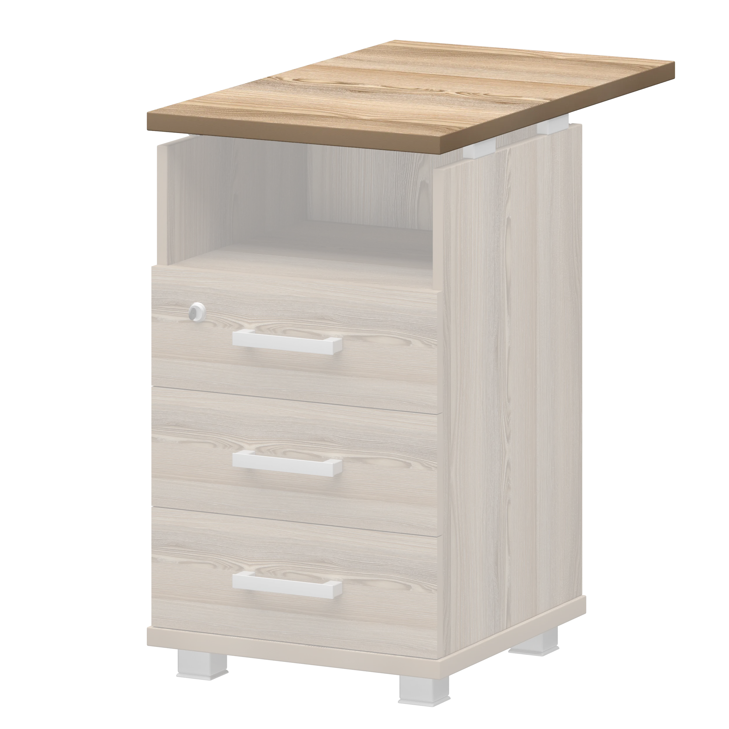 Топ к приставной тумбе НТ-320 Аргентум НТ-320/73 Дуб сафари