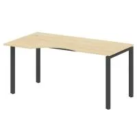 Стол криволинейный левый на П-образном м/к Metal System БП.СА-1 Л