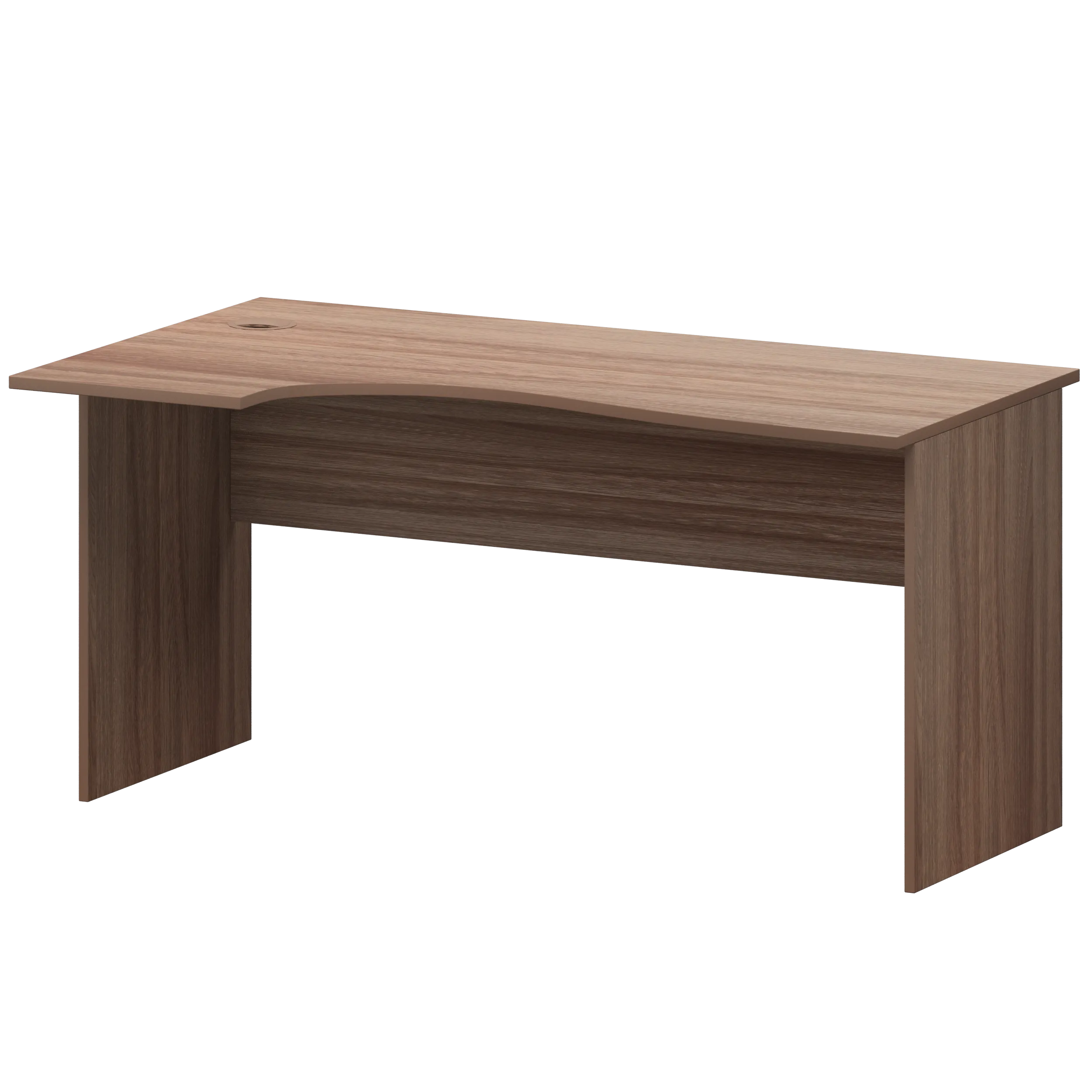 Стол криволинейный левый Арго А-202 L Темный шимо