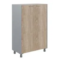 Шкаф с глухими средними дверьми Offix New OMC 87.1