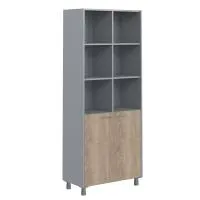 Шкаф с 1 комплектом глухих малых дверей Offix New OHC 87.5