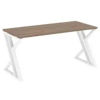 Стол рабочий на Z-образных опорах VR.L-SRZ-4.7 (дуб аризона/белый)