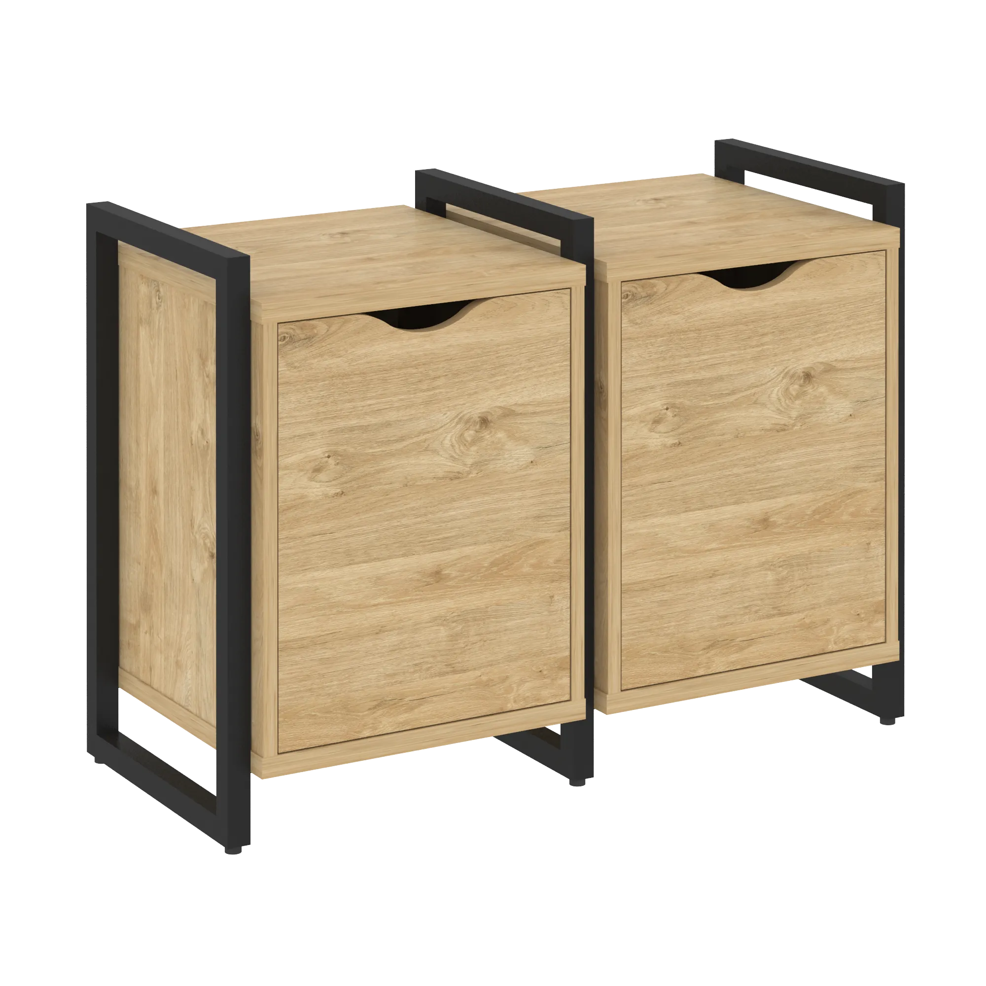 Тумба Loft на регулируемых опорах наборная VR.L-TN-2.O