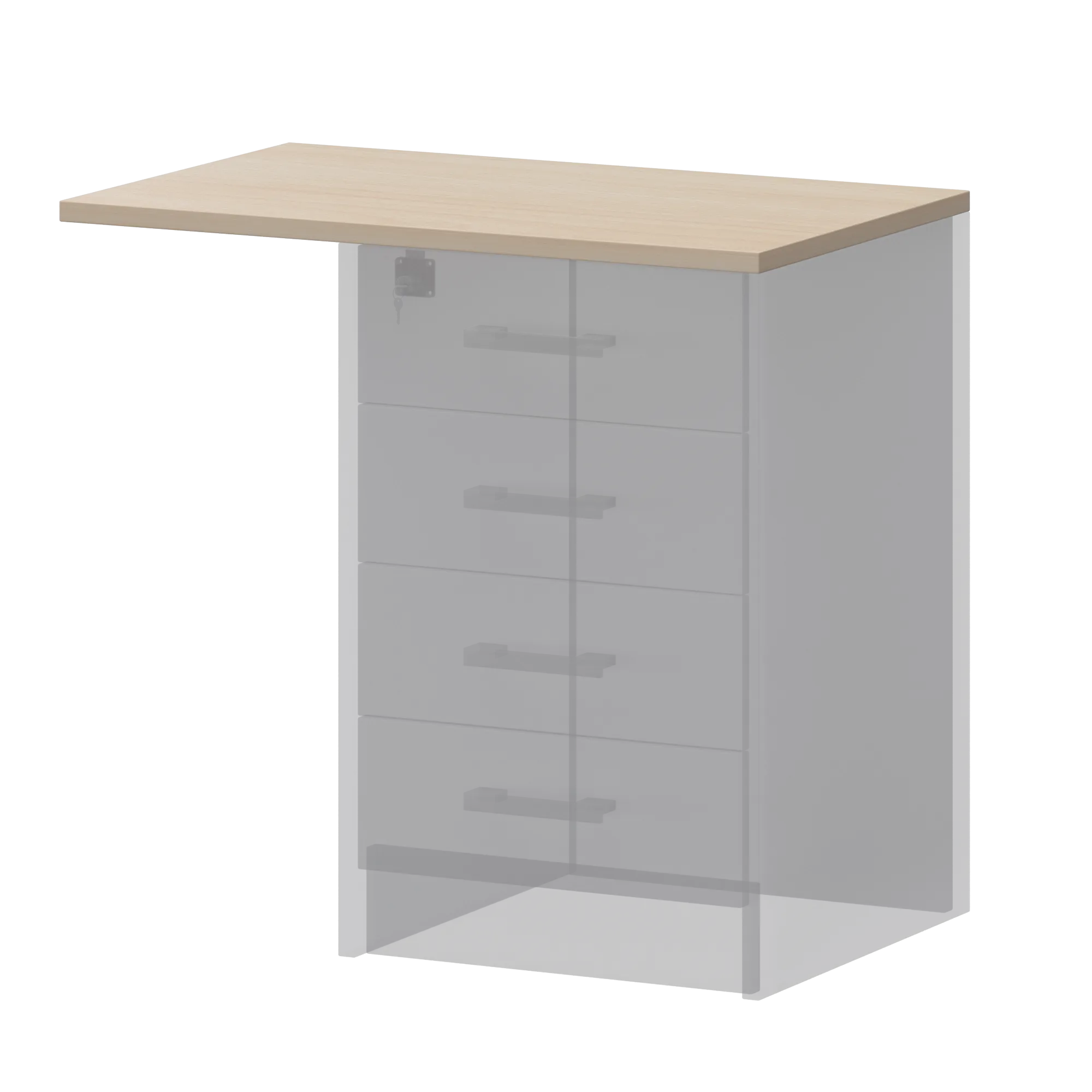 Крышка к тумбе приставной (АТ-05) Арго А-706 Бук