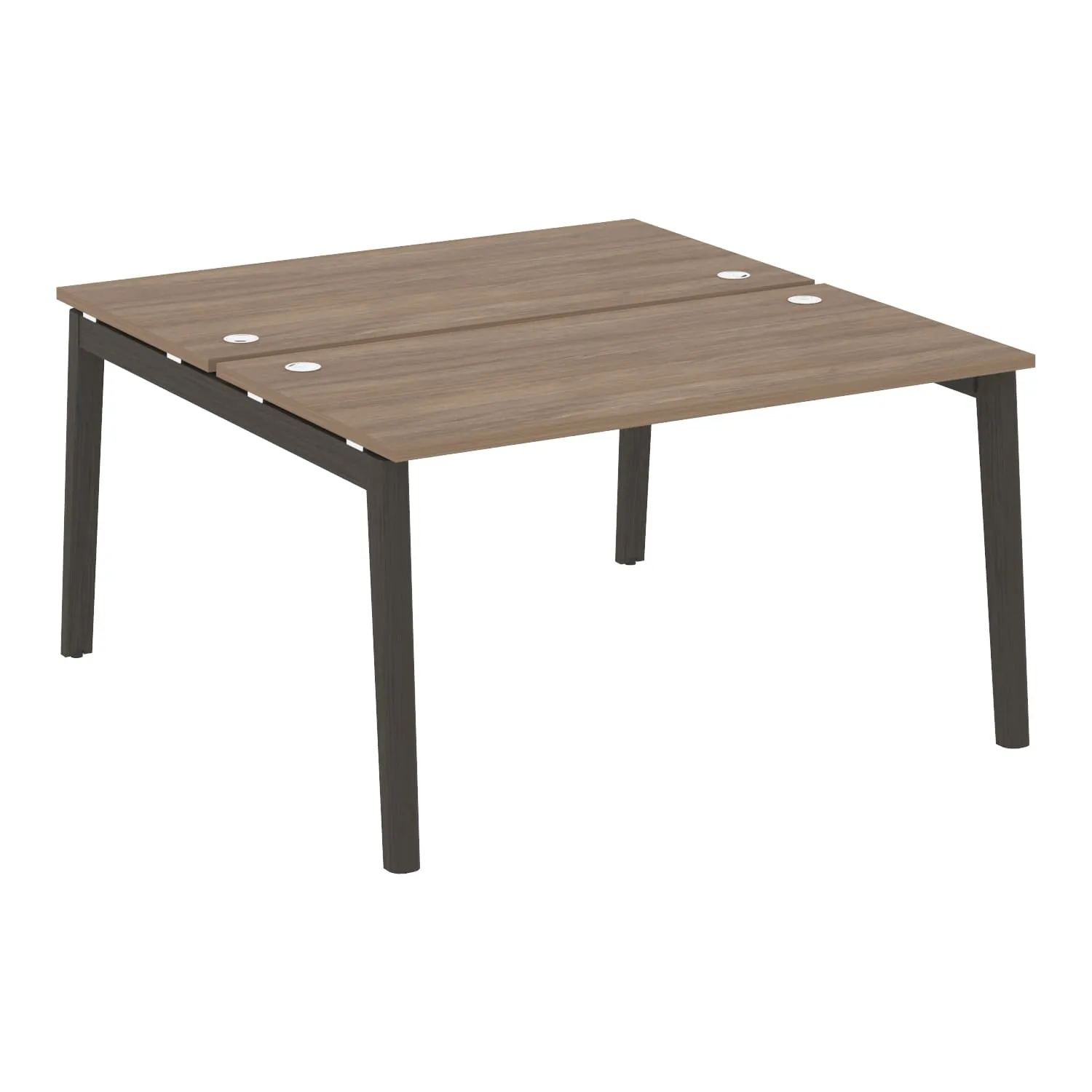 Рабочая станция (опоры - массив дерева, дуб темный) ONIX WOOD OW.D.RS-2.3.7