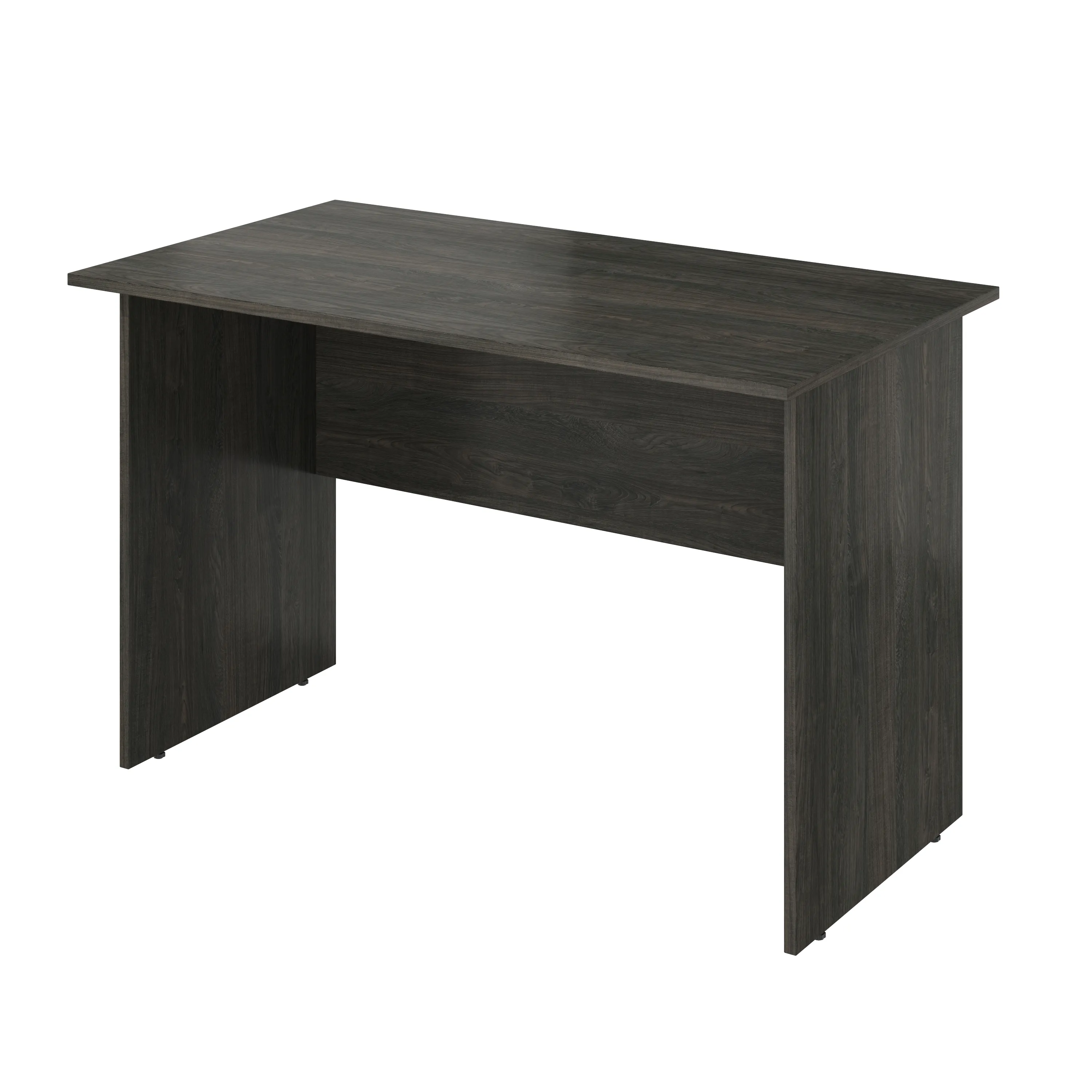 Стол офисный прямой Канцлер КЦ01.12 дерево карбон