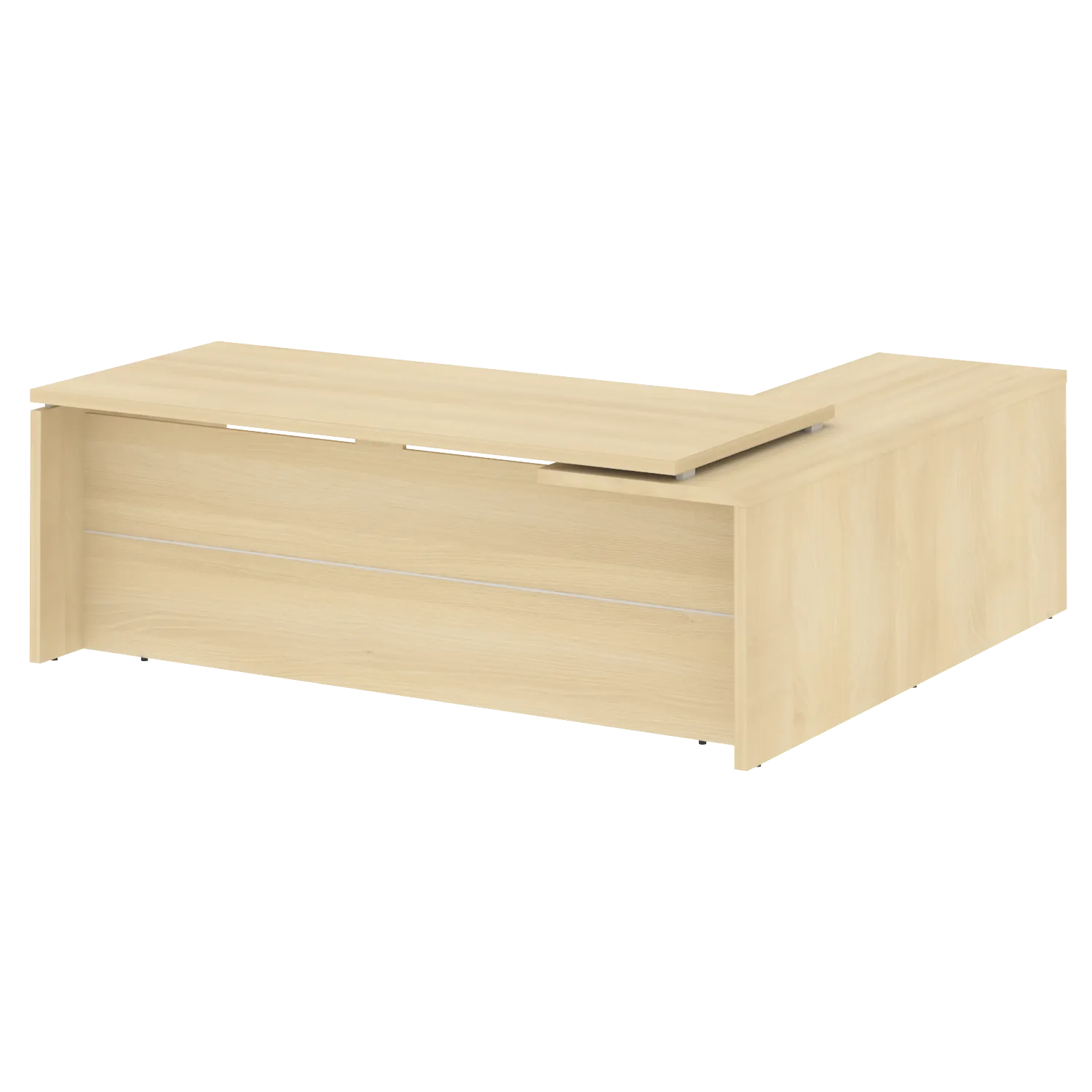 Стол руководителя угловой, левый Yalta LT.C-22 L акация лорка