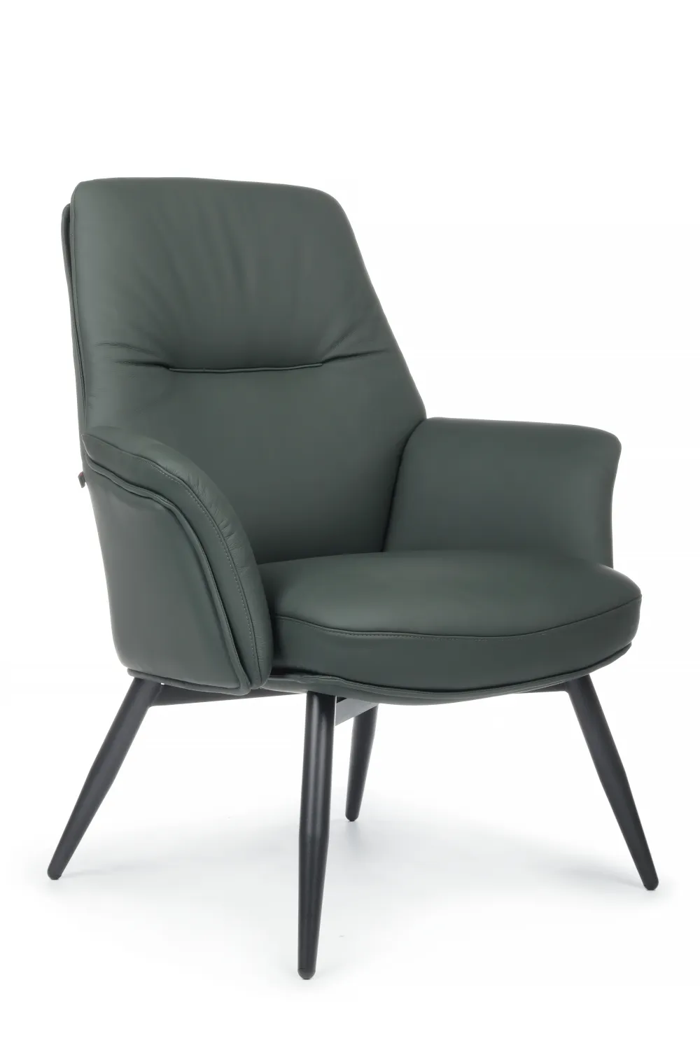 Кресло RV DESIGN Batisto-ST (C2018) кожа зеленая