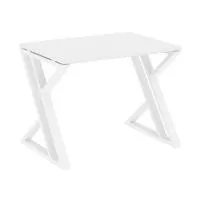 Стол рабочий на Z-образных опорах VR.L-SRZ-1.7 (белый брилиант/белый)