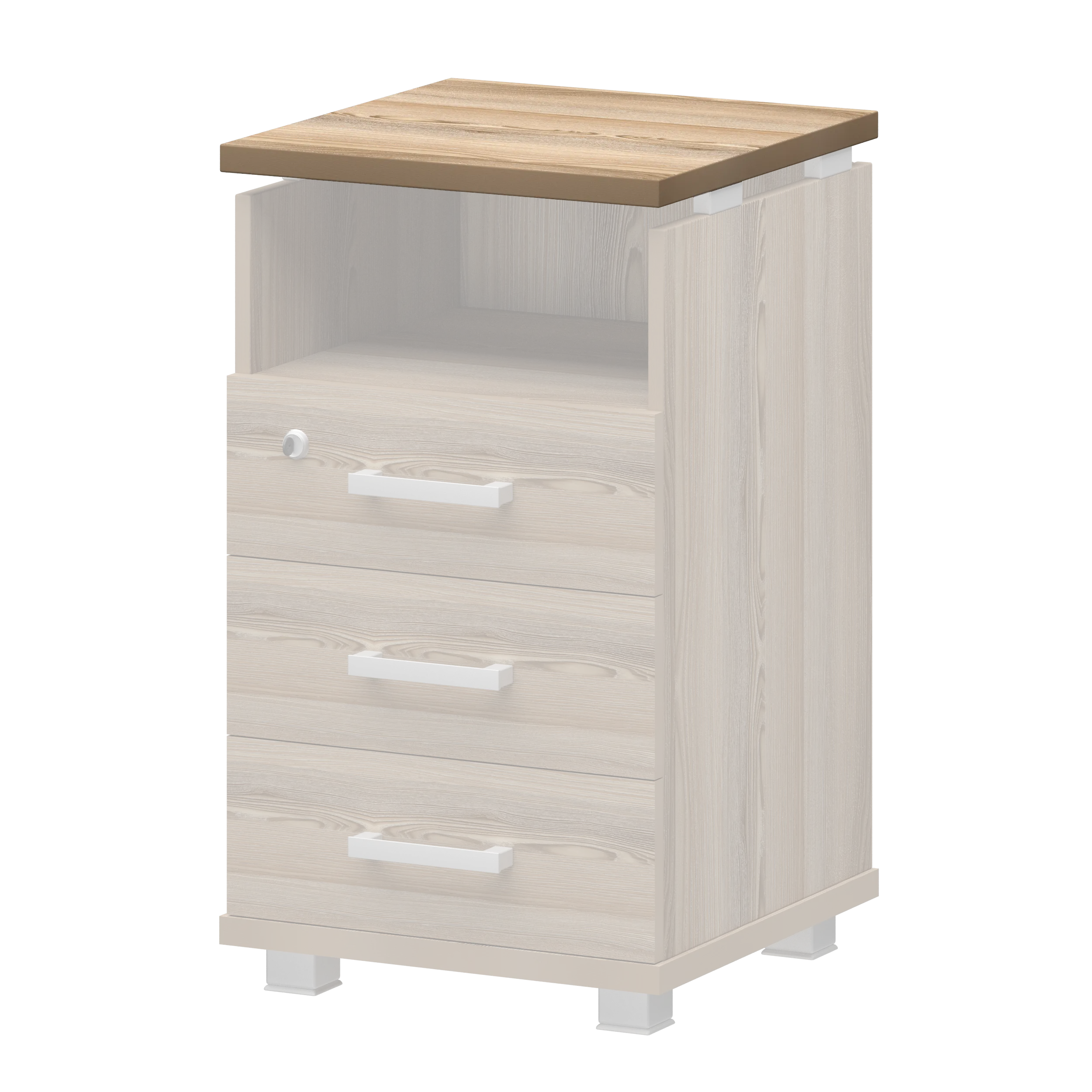 Топ к приставной тумбе НТ-320 Аргентум НТ-320/45 Дуб сафари