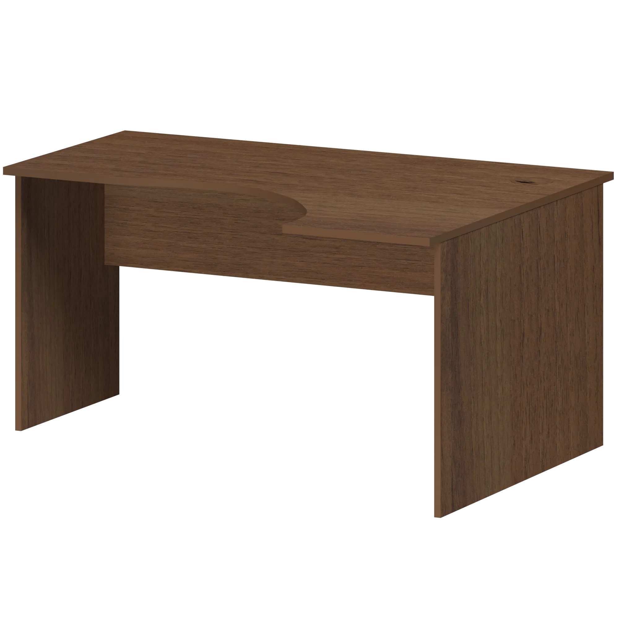 Стол криволинейный правый Арго А-201 R Орех гварнери