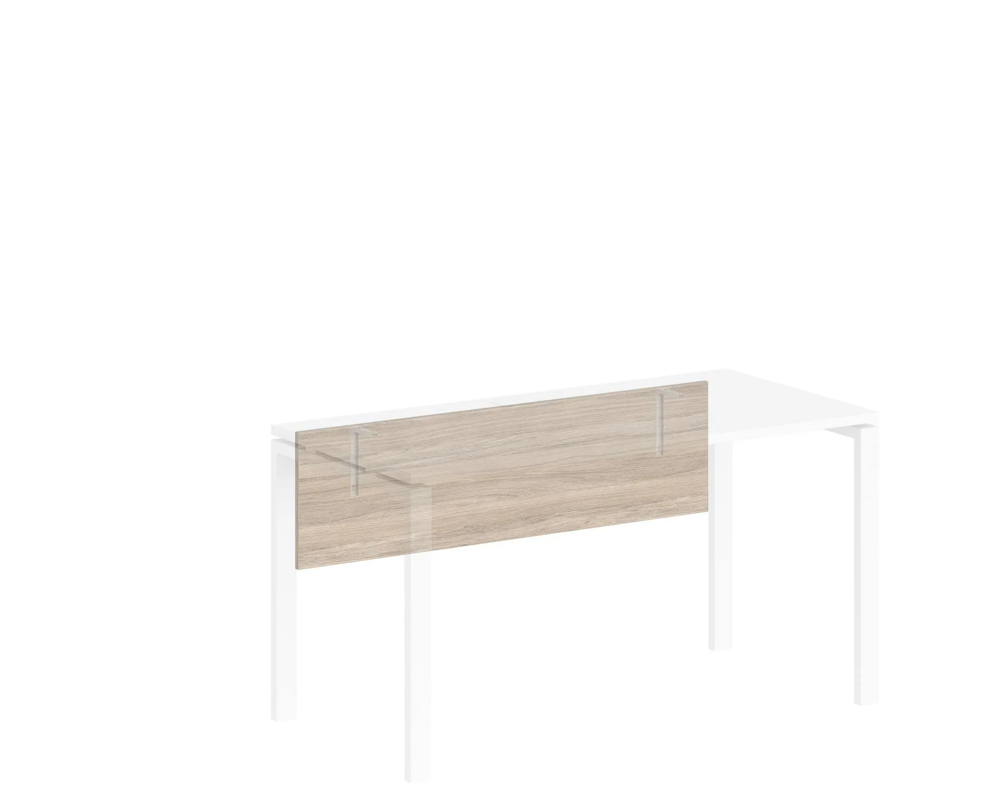 Экран для стола на мк, дуб светлый Sigma SG.302.OL