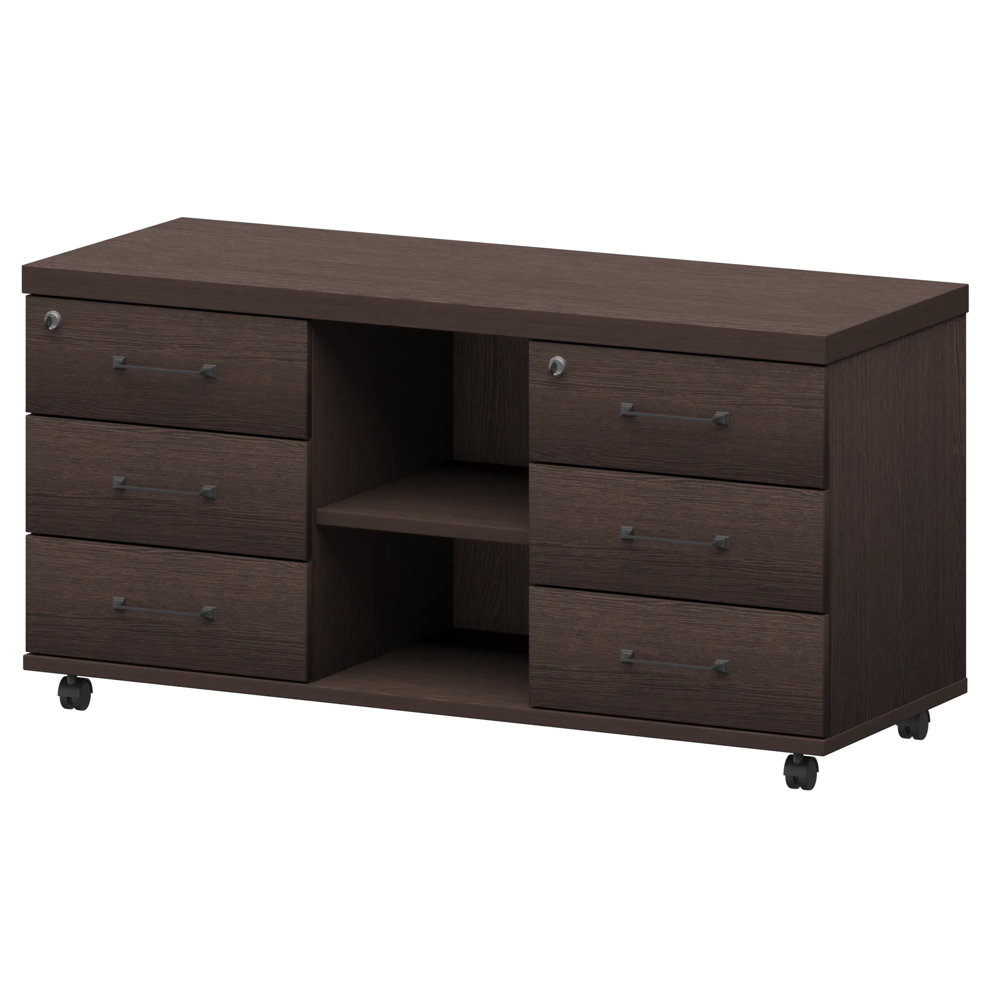 Креденция Приоритет К-972 Дуб венге