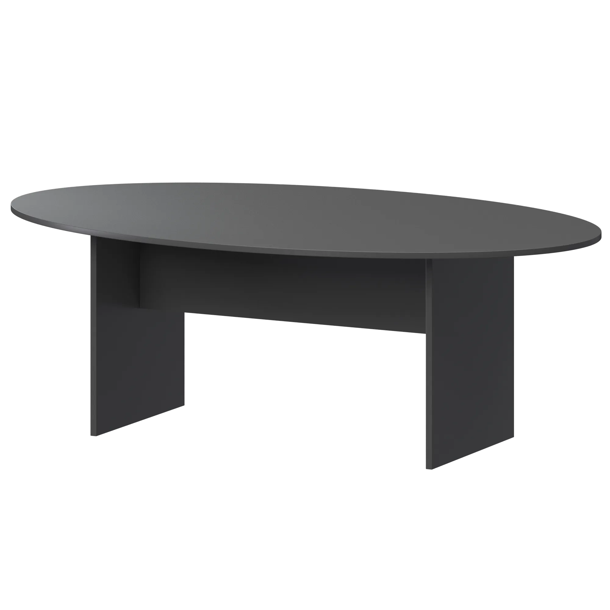 Стол для переговоров овальный Арго А-028 Антрацит