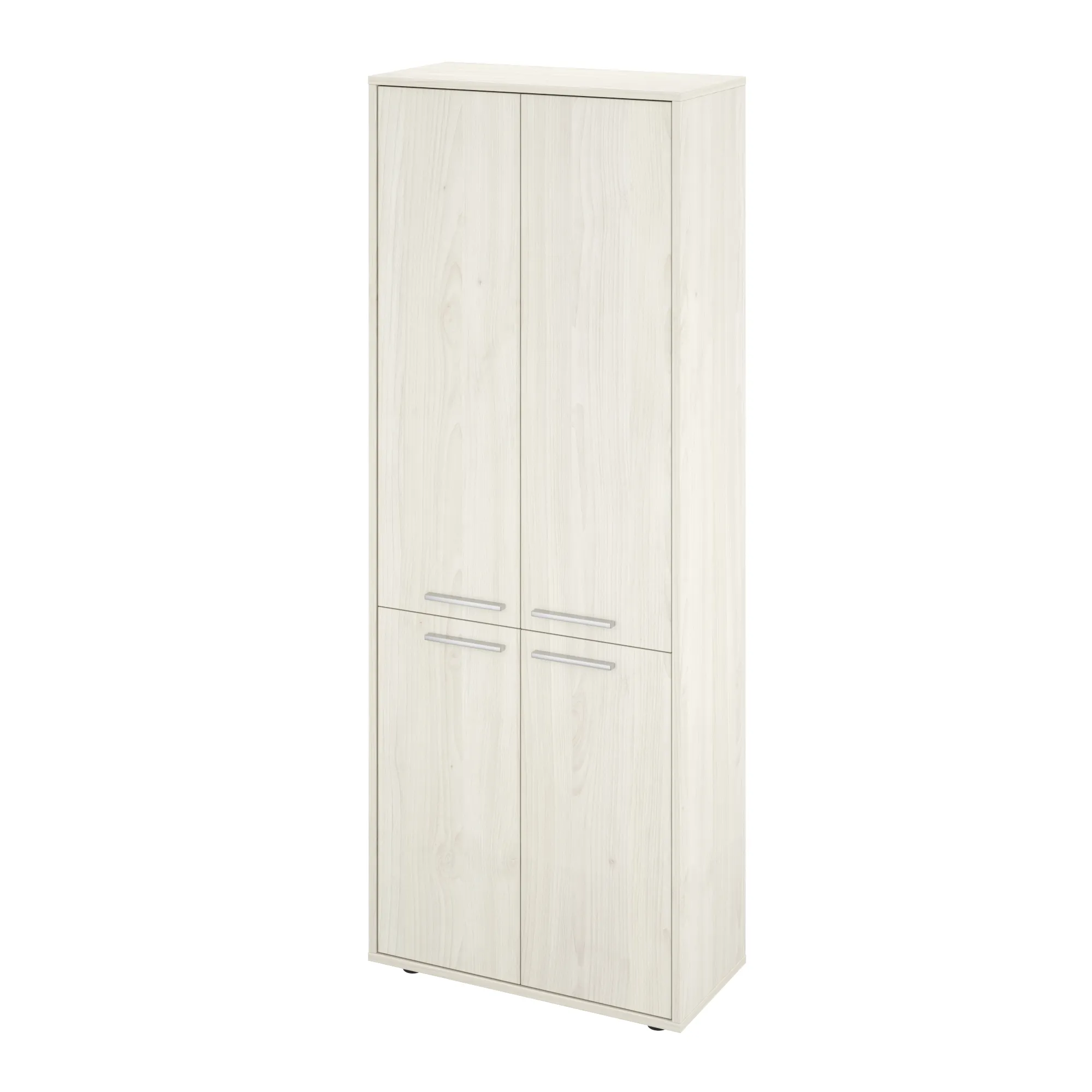 Шкаф высокий закрытый 4 двери Канцлер КЦ27.38 скандинавское дерево