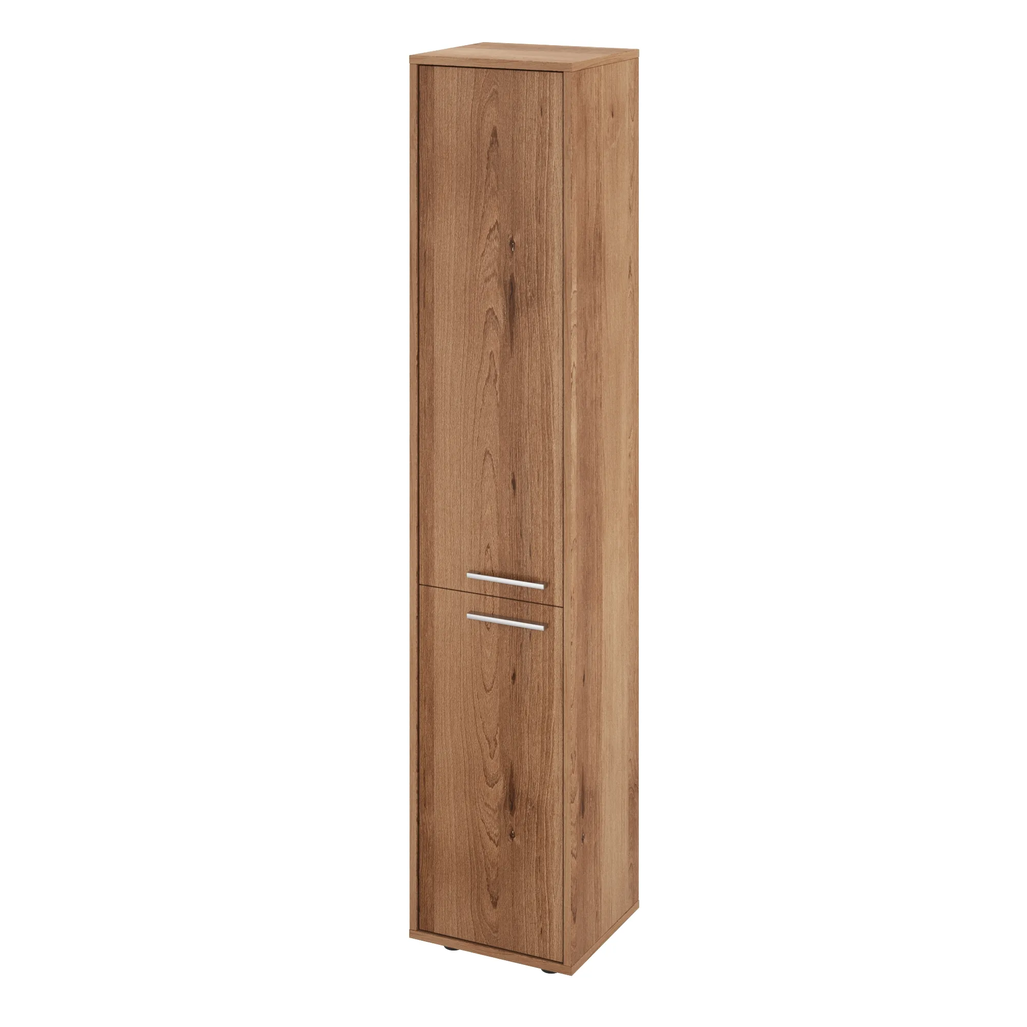 Шкаф колонка высокая закрытая 2 двери Канцлер КЦ32.40 бук артизан трюфельный