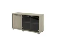 Шкаф низкий трехсекционный левый Vestar Z-13-12Л (двери в тон каркаса)