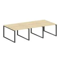 Рабочая станция на 6 раб.мест на О-образном м/к БО.СМ-6.1 - Metal System