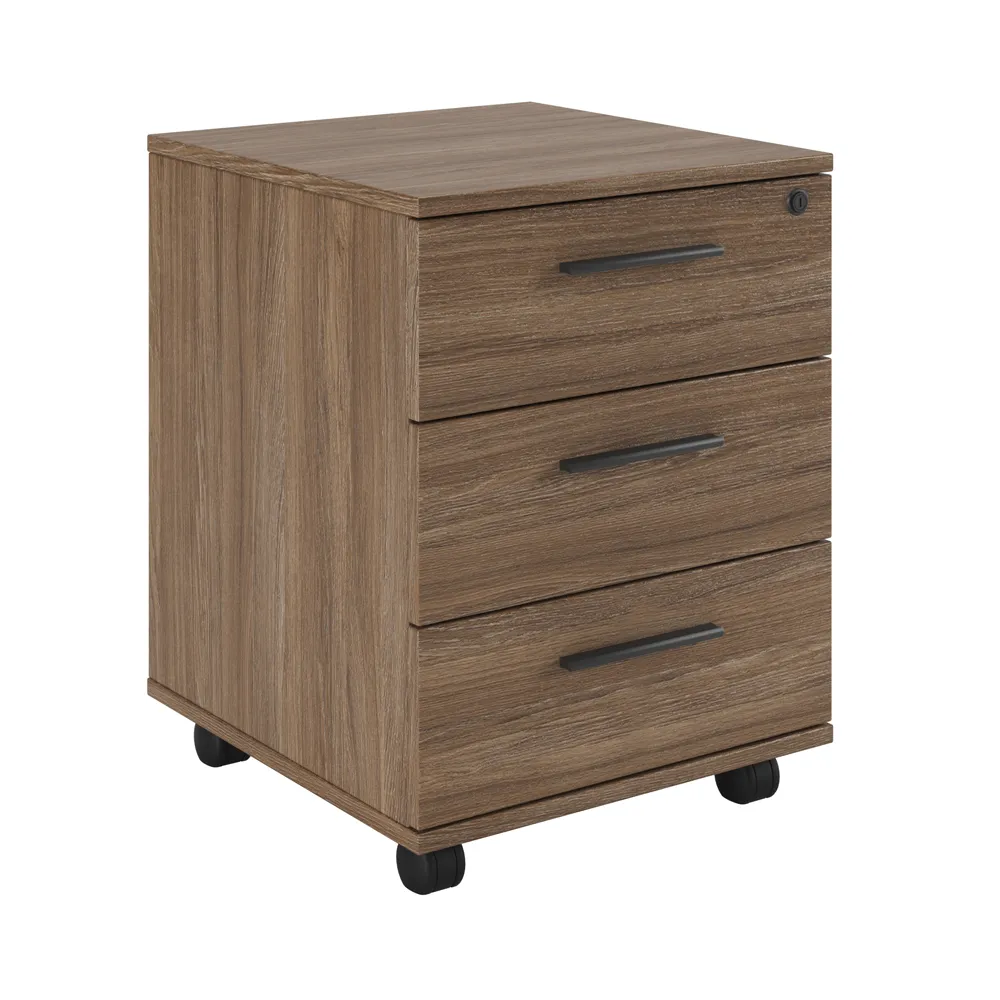 Тумба подкатная с 3 ящиками Asti AST33930304 (дуб)