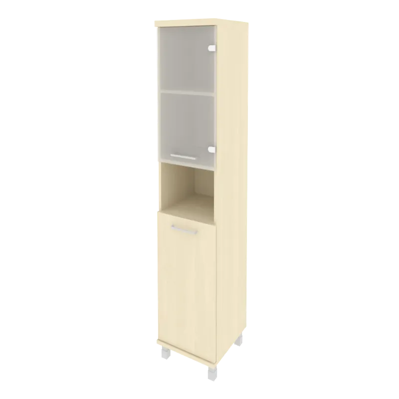 Шкаф высокий узкий правый First KSU-1.4(R) (клён)