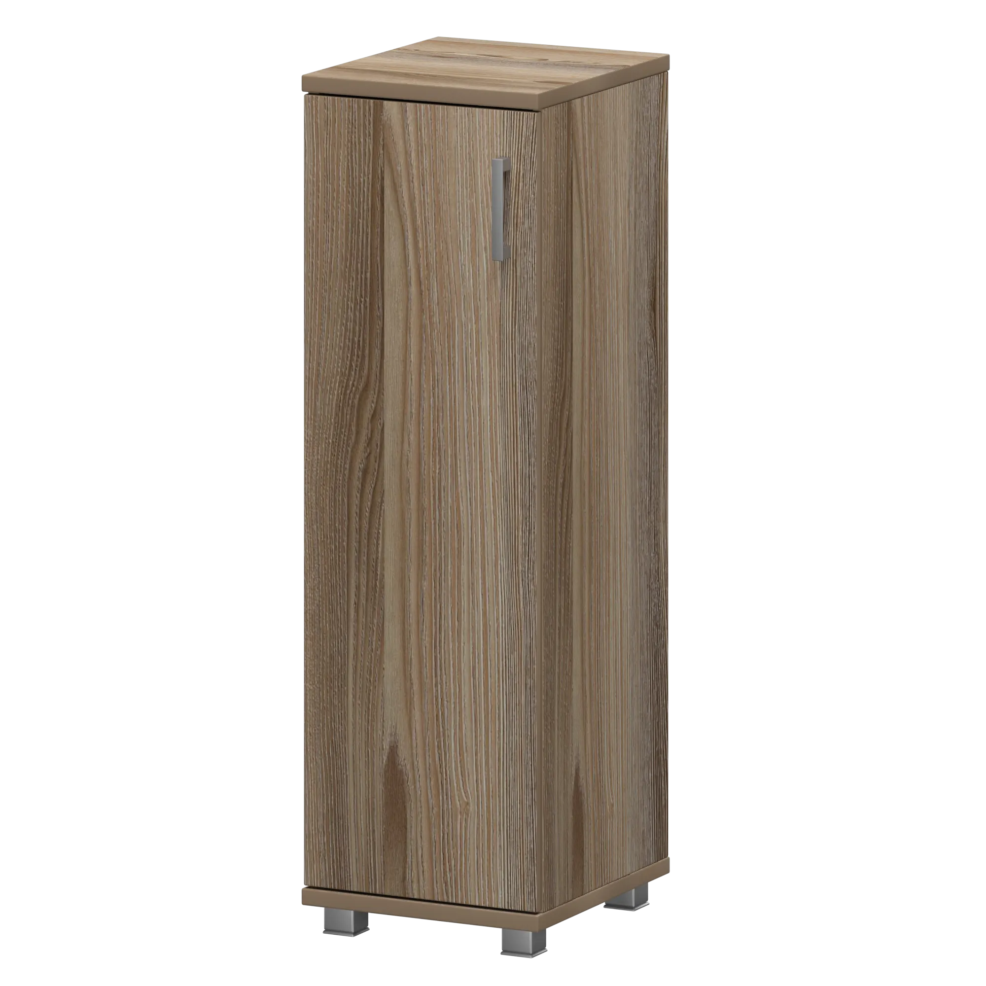 Шкаф средний узкий Аргентум НТ-440+НТ-601 Дуб сафари