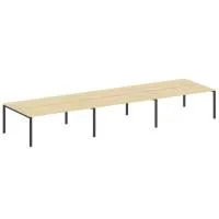 Рабочая станция на 6 раб.мест на П-образном м/к БП.СМ-6.5 - Metal System