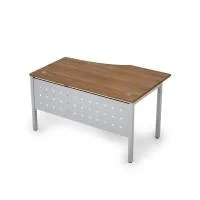 Стол криволинейный с экраном из металла Avance 6МК.022 левый